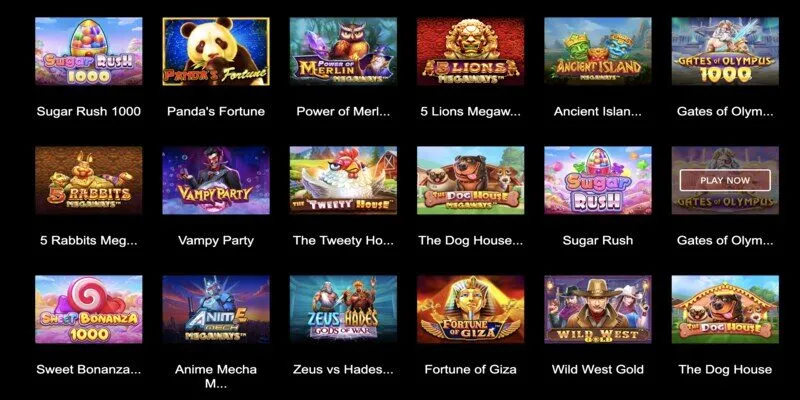 Nổ Hũ Crown88 cung cấp đa dạng các tựa game quay hũ khác nhau cho cược thủ