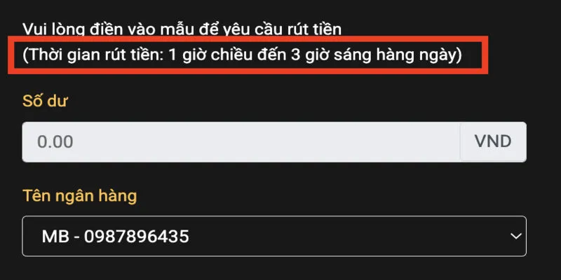 Hướng dẫn rút tiền và những lưu ý quan trọng cho cược thủ