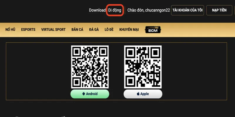 Hướng dẫn tải app trên hệ điều hành IOS