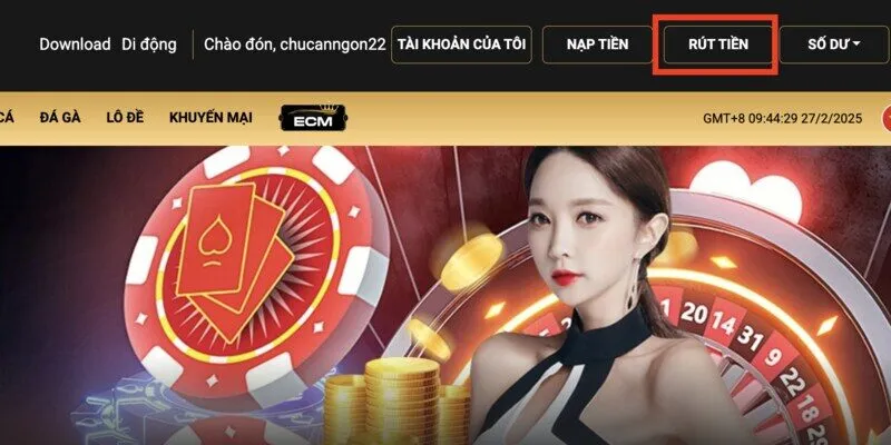 Khám phá hướng dẫn rút tiền tại nền tảng